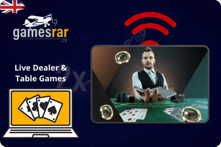 Real Money Casino Live Dealer & Table Games.